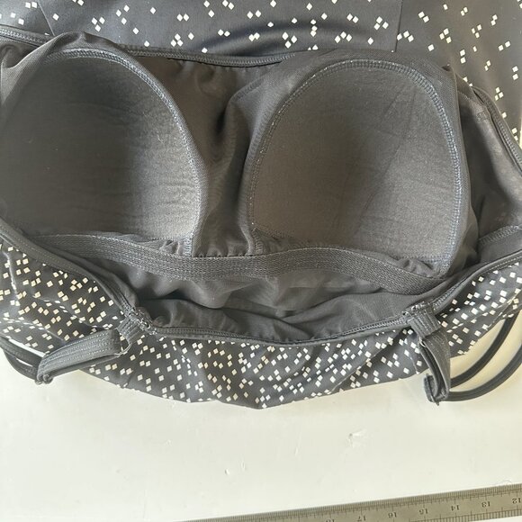 Great Lengths Swimdress Womens 16 Polka Dot One Piece Swimsuit Padded Bathing Su - Picture 10 of 11